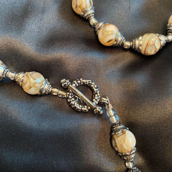 Beautiful Murano Glass Earring, Bracelet and Necklace SET - Picture 2 of 8